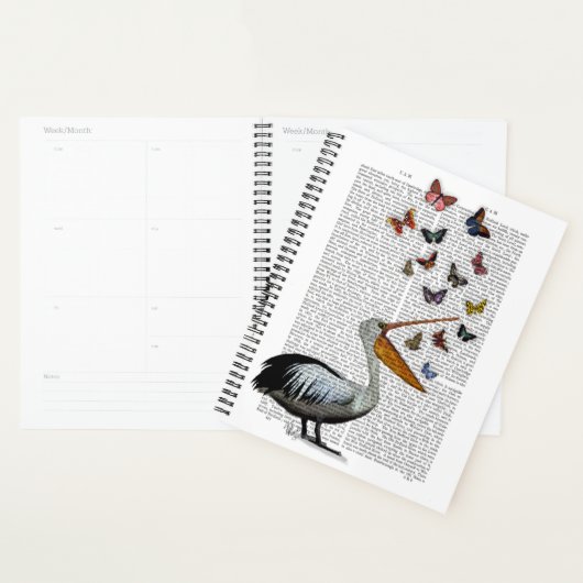 Pelican en Butterflies Planner (Display)