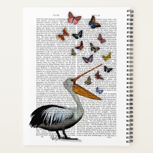 Pelican en Butterflies Planner (Achterkant)