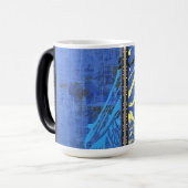 Pelican en de impact van Red Tide Magische Mok (Voorkant links)