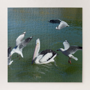 Pelican En De Ongewenste Gasten, Legpuzzel