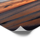 Pelican Flying at Sunrise, Dauphin Island, Alabama Poster (Hoek)