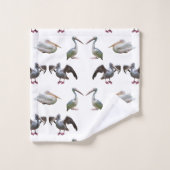 Pelican Frenzy Badhanddoekenset Bad Handdoek (Wasdoekje)