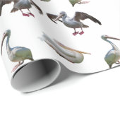 Pelican Frenzy Wrapping Paper Cadeaupapier (Rol Hoek)