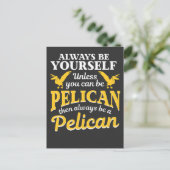 Pelican Gift Be Pelican Zookeeper Briefkaart (Staand voorkant)