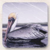 Pelican Gliding Bier Onderzetter (Voorkant)