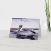 Pelican Gliding Kaart (Voorkant)