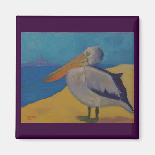 PELICAN HORLOGE magneet (Voorkant)
