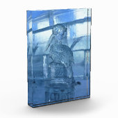 Pelican Ice Sculpture, Quebec, Canada Fotoblokken (Links)