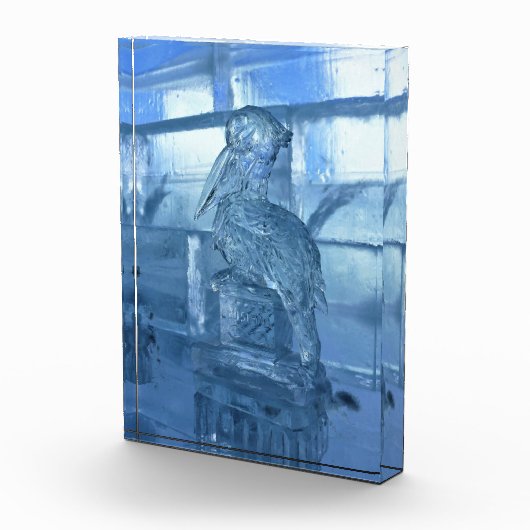 Pelican Ice Sculpture, Quebec, Canada Fotoblokken (Rechts)