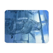 Pelican Ice Sculpture, Quebec, Canada Magneet (Horizontaal)
