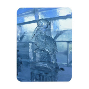 Pelican Ice Sculpture, Quebec, Canada Magneet