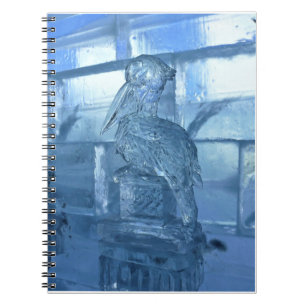 Pelican Ice Sculpture, Quebec, Canada Notitieboek