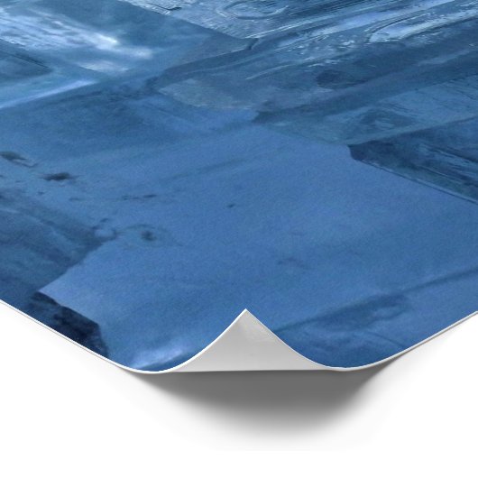 Pelican Ice Sculpture, Quebec, Canada Poster (Hoek)