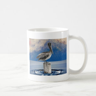 PELICAN IN BRIEF (kunstontwerp 1) ~ Koffiemok
