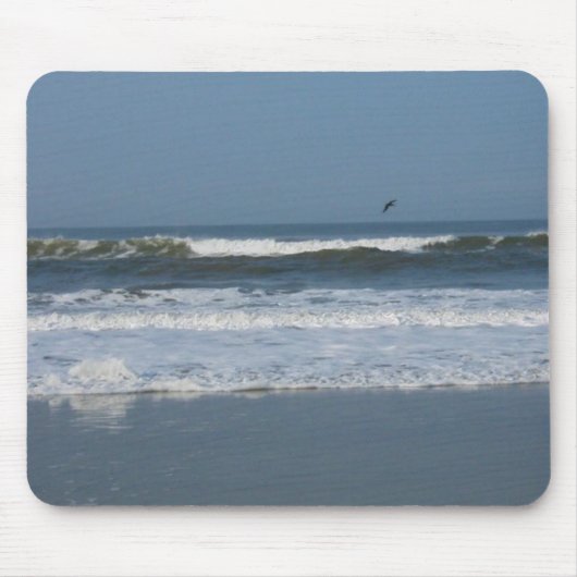 Pelican in het surf muismat (Voorkant)