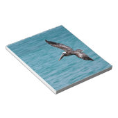 Pelican in vlucht notitieblok (Schuin)