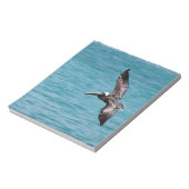 Pelican in vlucht notitieblok (Linkerzijde)