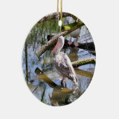 PELICAN KERAMISCH ORNAMENT (Rechts)