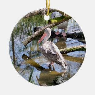 PELICAN KERAMISCH ORNAMENT