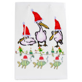 Pelican kerstcadeaus medium cadeauzakje (Voorkant)