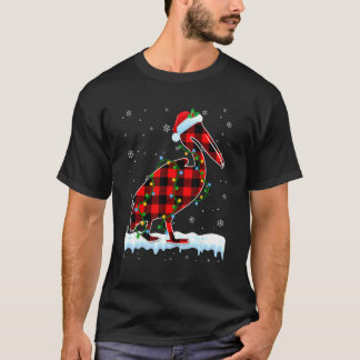 Pelican Kerstkerstkerstkerstman met staartdieren T-shirt