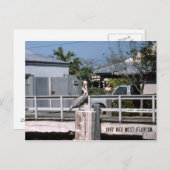 Pelican Key West Florida 1987 Briefkaart (Voorkant / Achterkant)