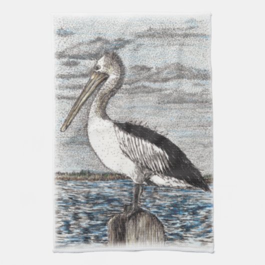 Pelican Kitchen Towel Theedoek (Verticaal)
