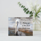 Pelican Love-Occasions_ Briefkaart (Staand voorkant)