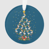 Pelican Lover Xmas Gift Matching Pelican Kerstmis Ornament (voorkant)