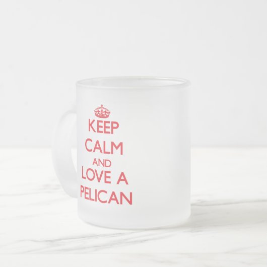 Pelican Matglas Koffiemok (Voorkant links)