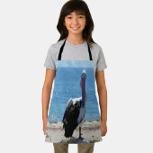 Pelican met de look, Kinder Full Print Schort (Insitu)