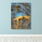 Pelican Nebula Canvas Afdruk (Insitu (Houten vloer))