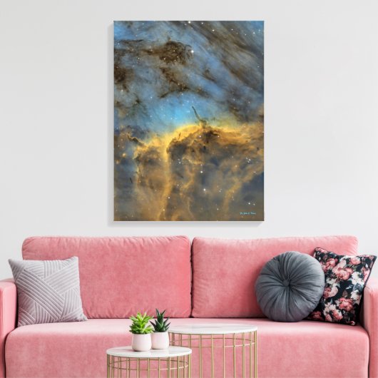 Pelican Nebula Canvas Afdruk (Insitu (Woonkamer))