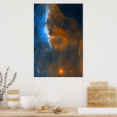 Pelican Nebula Ionization Front 20x30 (29x29) Poster (Keuken)