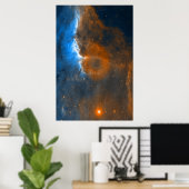 Pelican Nebula Ionization Front 20x30 (29x29) Poster (Thuiskantoor)