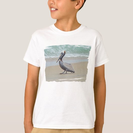 Pelican on Outer Banks OBX NC T-shirt (Voorkant)