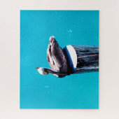 Pelican op het strand, Jigzaag Puzzle Legpuzzel (Verticaal)