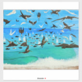 Pelican pandemonium sticker (Vel)