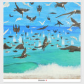 Pelican pandemonium sticker (Vel)