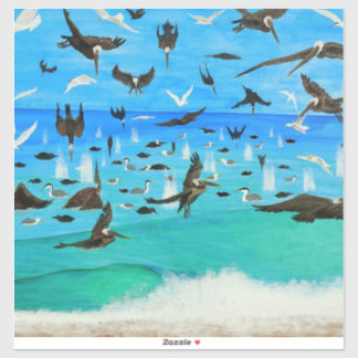 Pelican pandemonium sticker