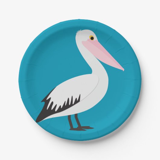 Pelican Papieren Bordje (Voorkant)