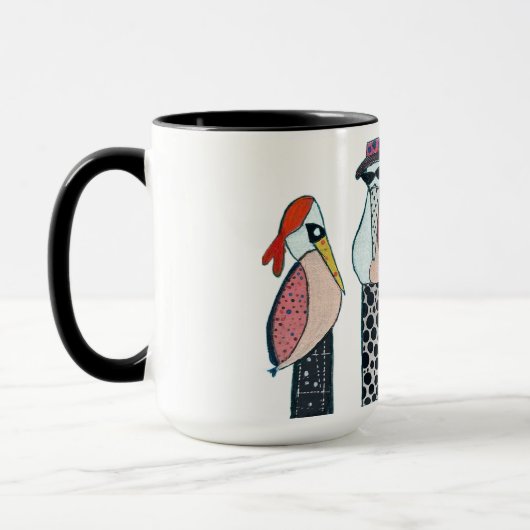 Pelican Perch Mug Mok (Links)