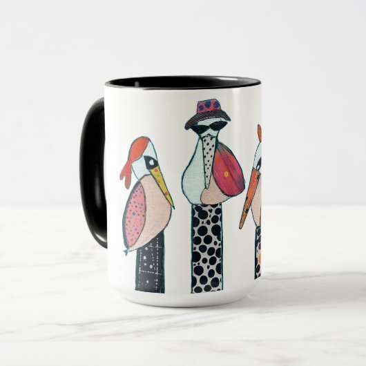 Pelican Perch Mug Mok (Voorkant links)