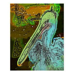 PELICAN PERFECT POSTER