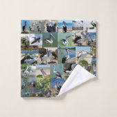 Pelican Photo Collage Bad Handdoek (Wasdoekje)