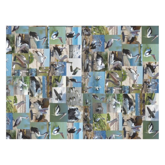 Pelican Photo Collage Tafelkleed (Voorkant (Horizontaal))