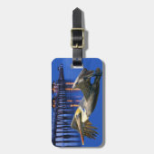 Pelican Pier Bagagelabel (Voorkant verticaal)