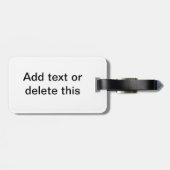 Pelican Pier Bagagelabel (Achterkant horizontaal)