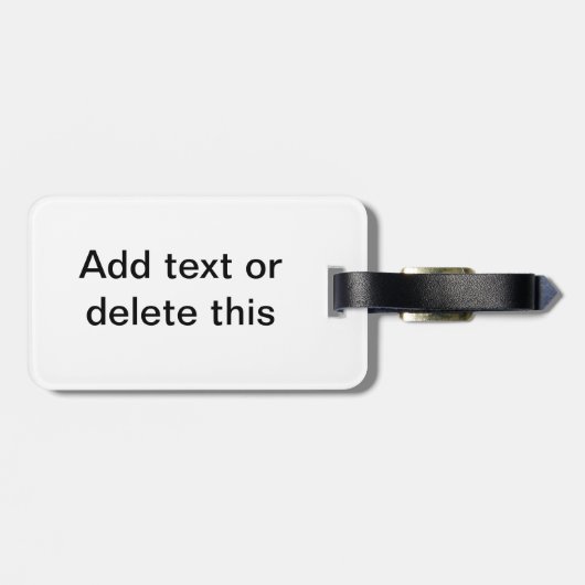 Pelican Pier Bagagelabel (Achterkant horizontaal)