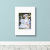 Pelican Pile Art Canvas (Insitu (Houten vloer))